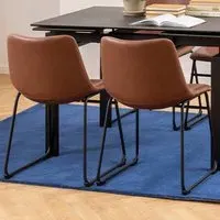 Florence Oregon Set of 2 Dining Chair - Brown