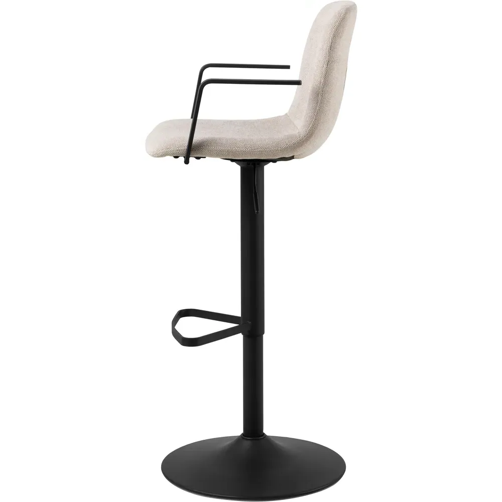 Florence Pablo Swivel Bar Stool Set of 2 - Beige