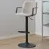 Florence Pablo Swivel Bar Stool Set of 2 - Beige