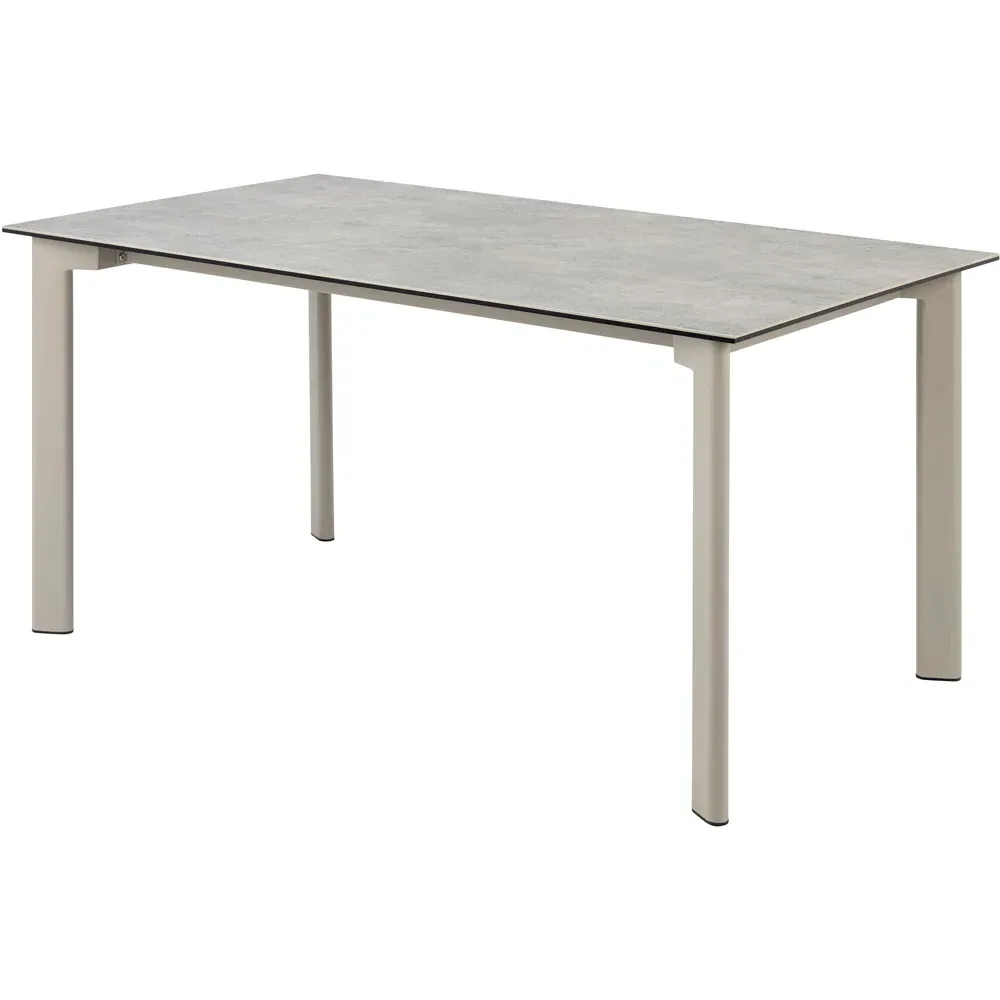 Florence Palermo 6 Seater Dining Table - Grey