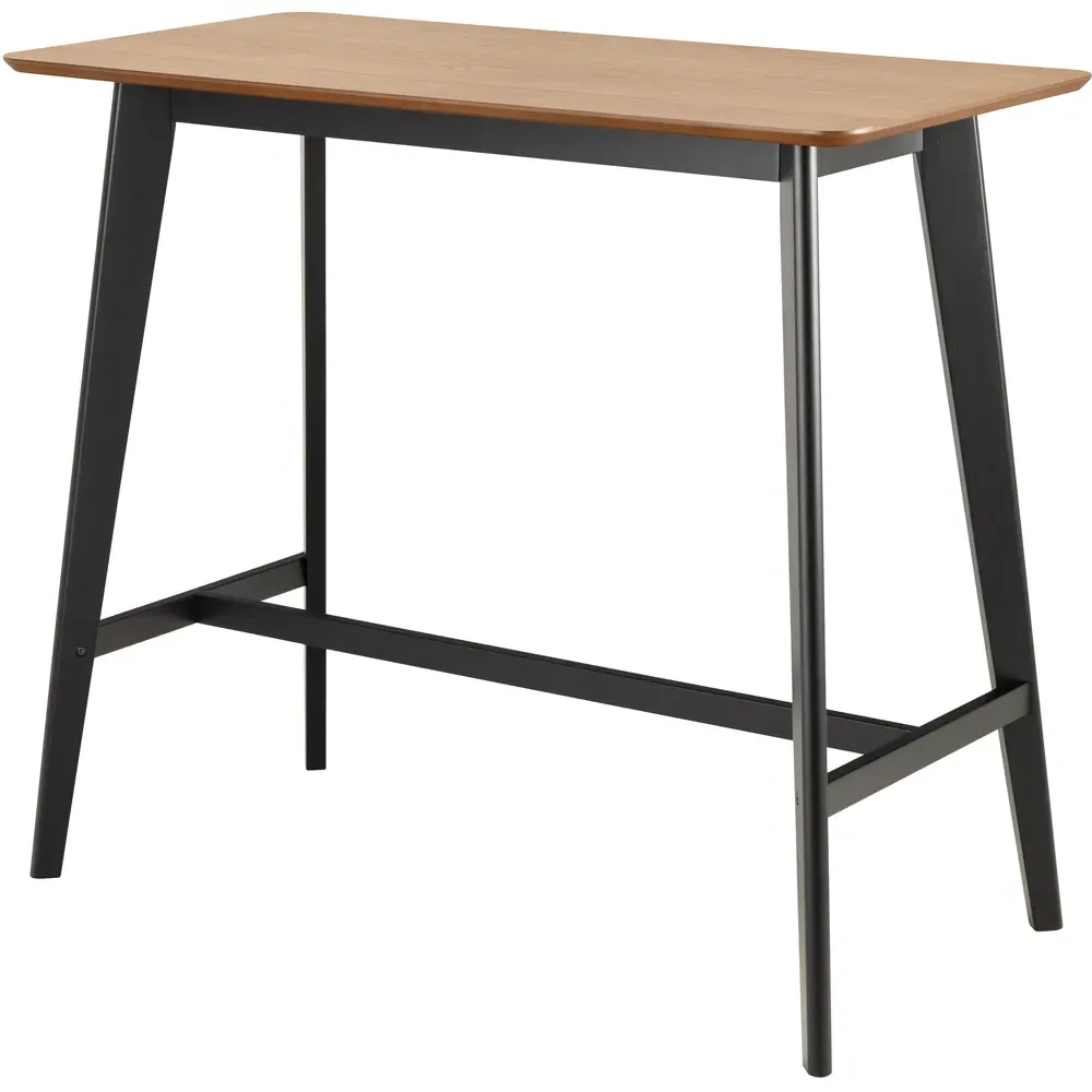 Florence Roxby Bar Table - Brown, Oak