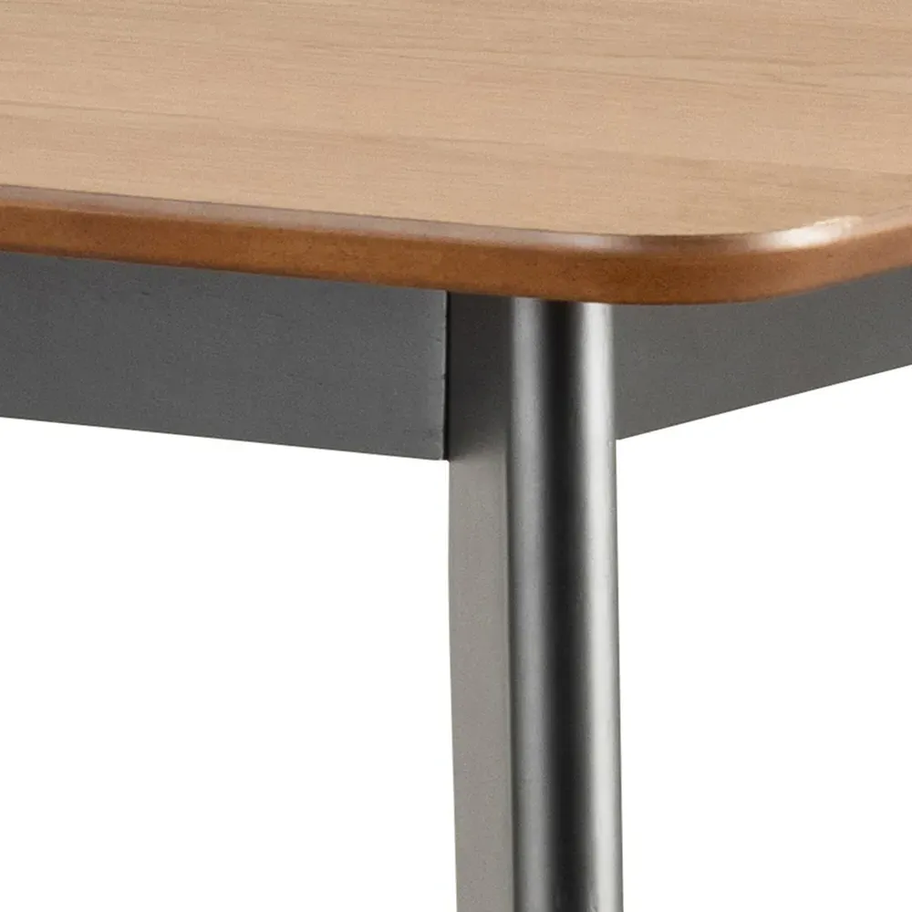Florence Roxby Bar Table - Brown, Oak