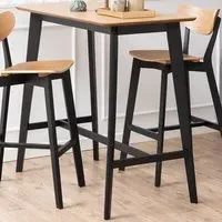 Florence Roxby Bar Table - Brown, Oak