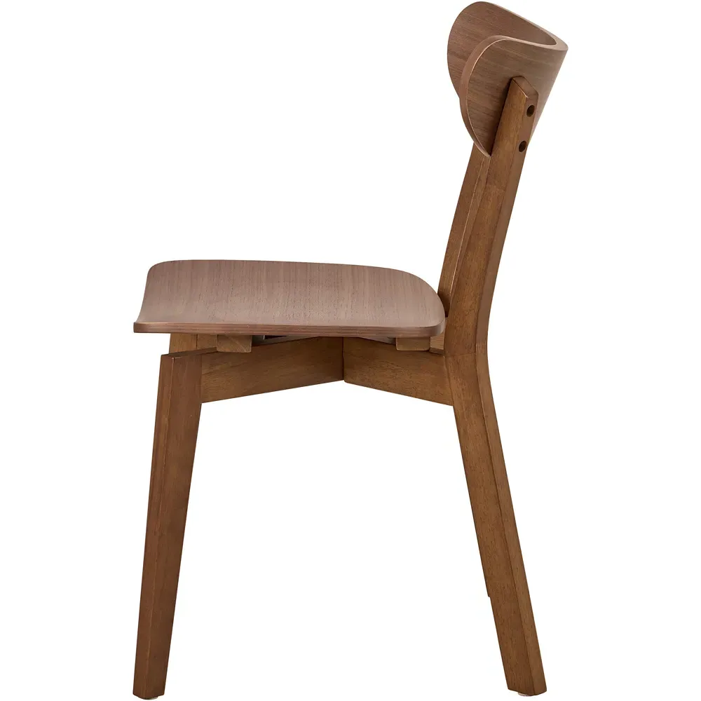 Florence Roxby Dining Chair Set of 2 - Walnut