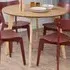 Florence Roxby Round Dining Table - Brown, Oak