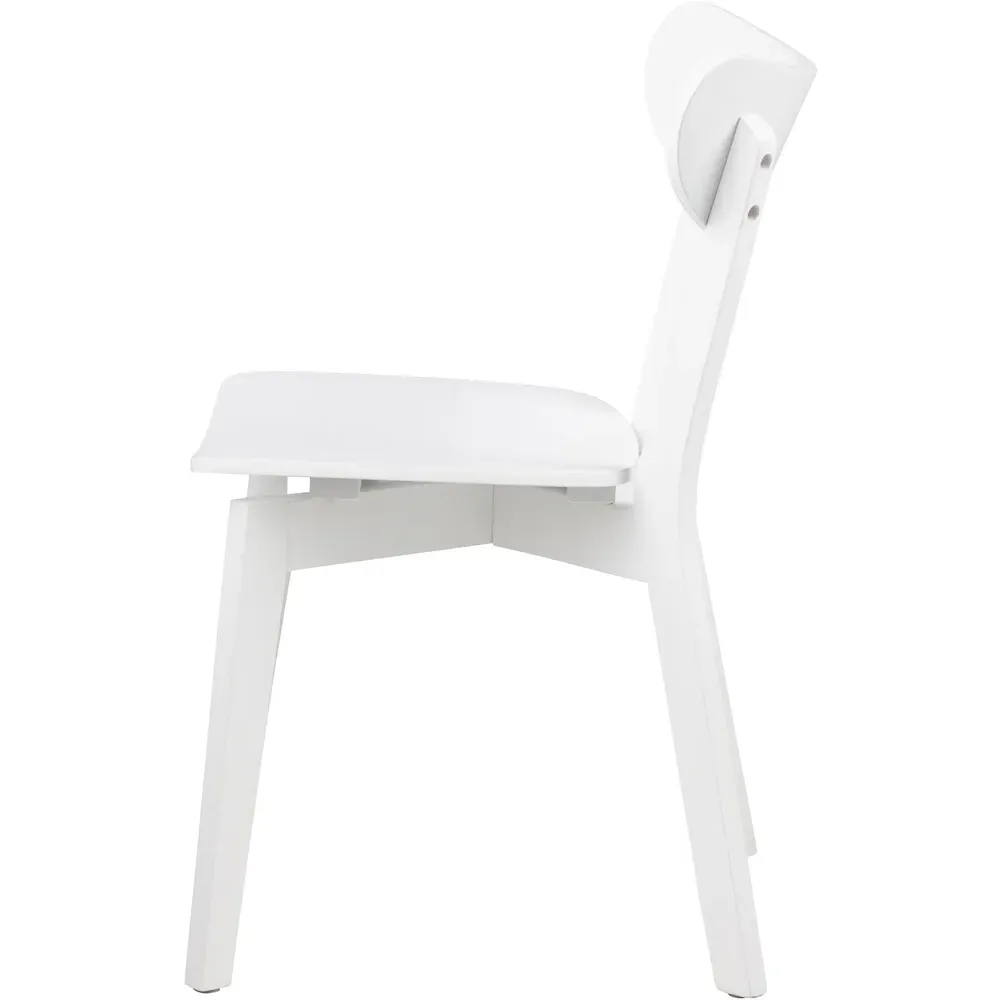 Florence Roxby Set of 2 Dining Chairs - White