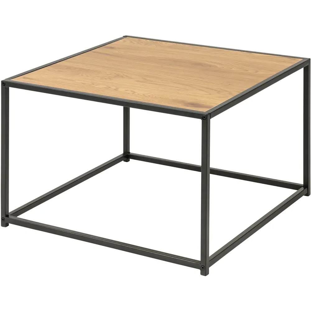 Florence Seaford Coffee Table - Black, Oak