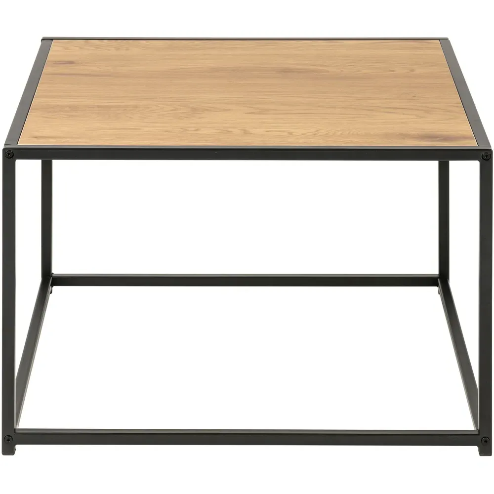 Florence Seaford Coffee Table - Black, Oak