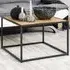 Florence Seaford Coffee Table - Black, Oak