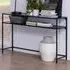 Florence Seaford Console Table - Black