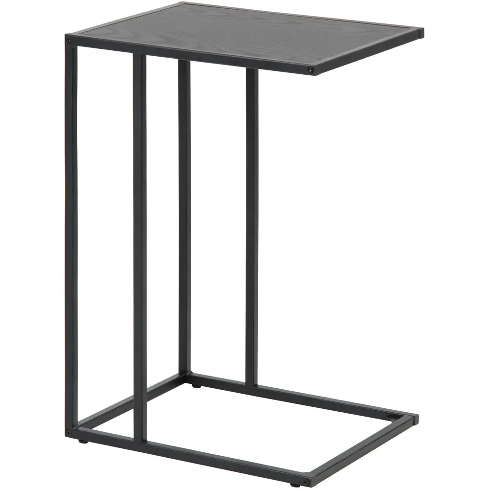 Florence Seaford Side Table - Black, Ash