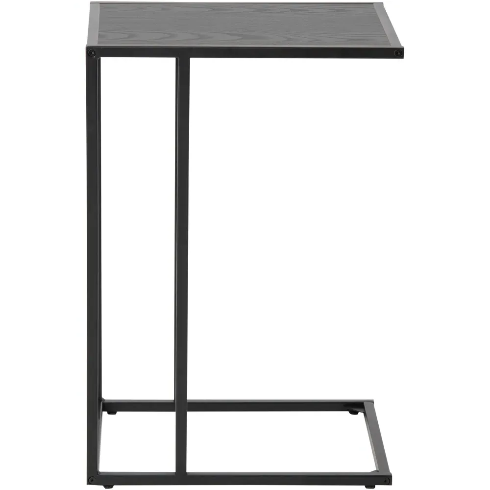 Florence Seaford Side Table - Black, Ash