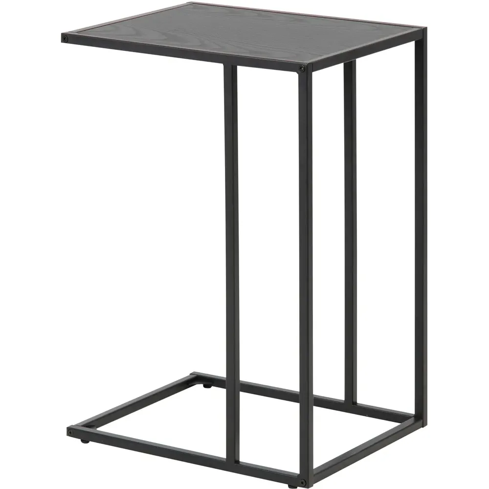 Florence Seaford Side Table - Black, Ash