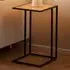 Florence Seaford Side Table - Black, Oak
