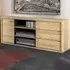 Florence Shetland TV Unit with Storage - Brown