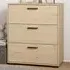 Florence Sofia 3 Drawer Chest of Drawers - Brown, Oak