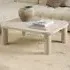 Florence Solano Rectangular Coffee Table - Cream, Travertine