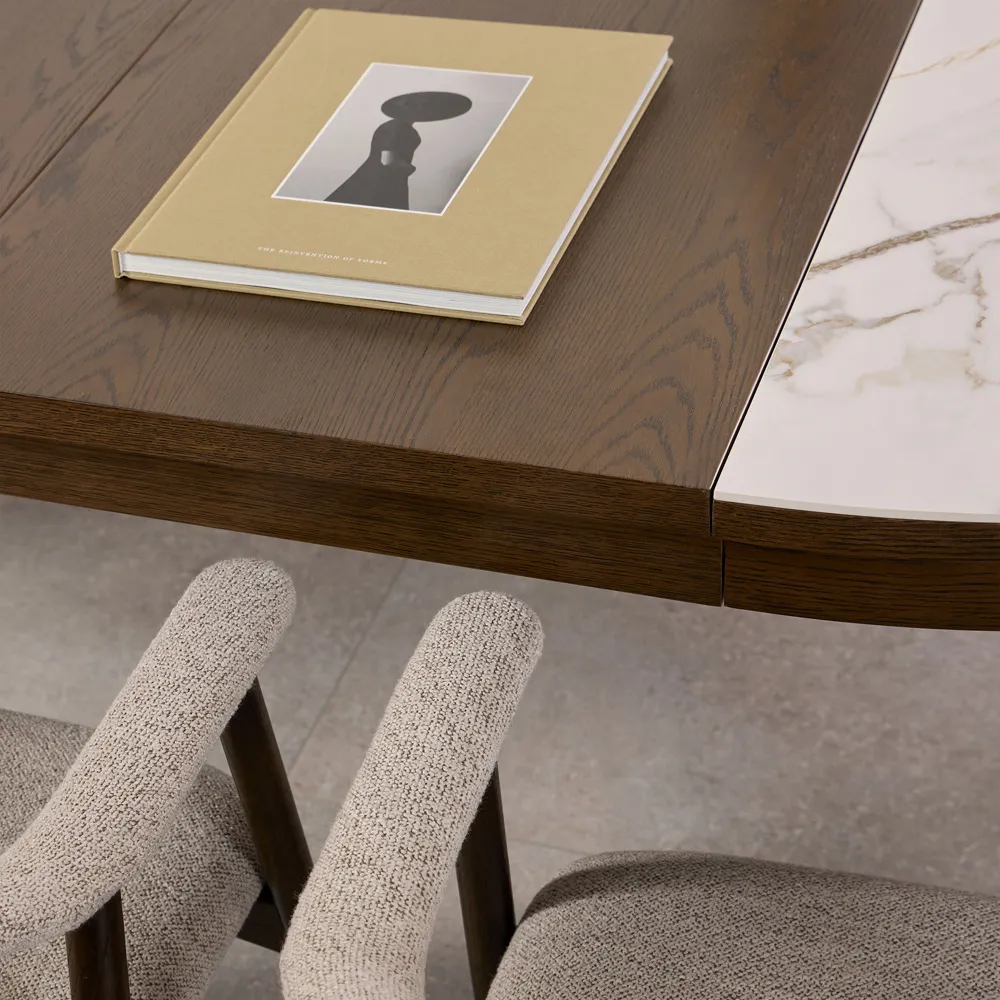 Florence Southampton Extension Leaf Set - Brown, Oak Veneer