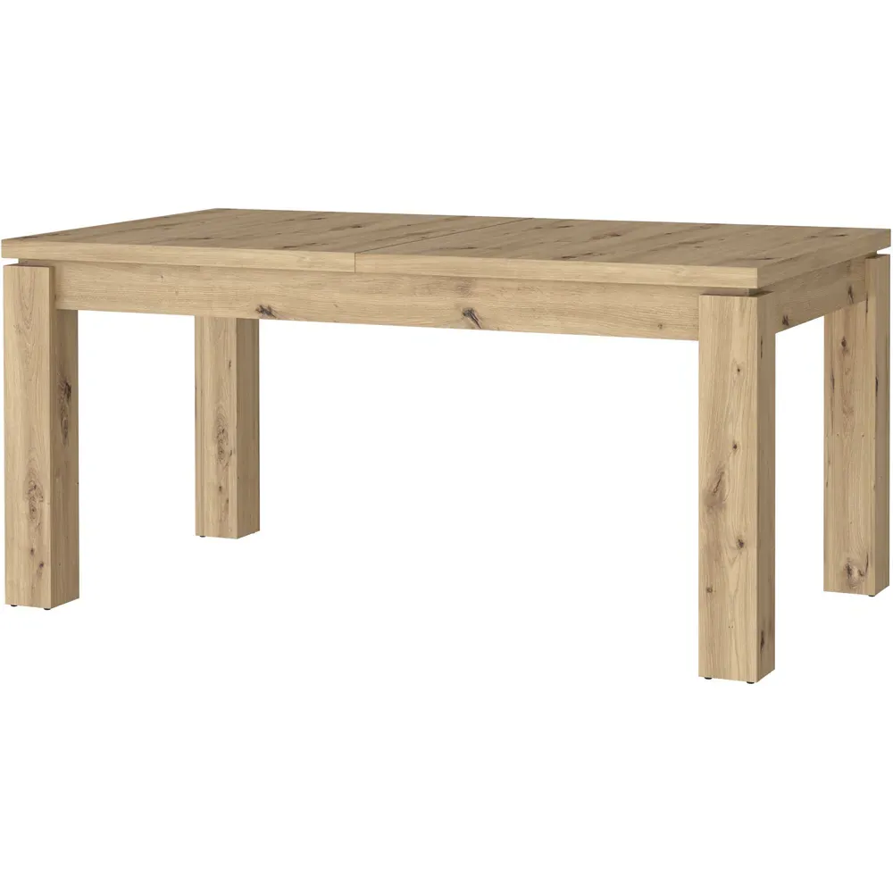 Florence Trondheim 8-Seater Extendable Dining Table - Brown, Oak