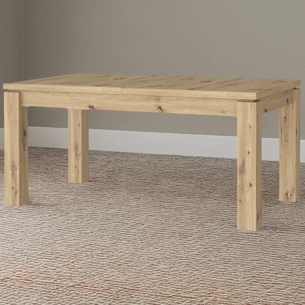 Florence Trondheim 8-Seater Extendable Dining Table - Brown, Oak image