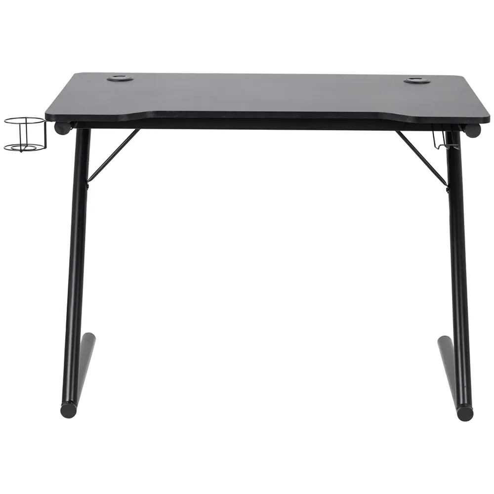 Florence Trooper Gaming Desk - Black