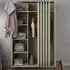 Florence Uppsala 6 Shelf Mobile Wardrobe - Jackson Hickory Oak