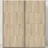 Florence Verona 2 Door Sliding Wardrobe - White, Oak