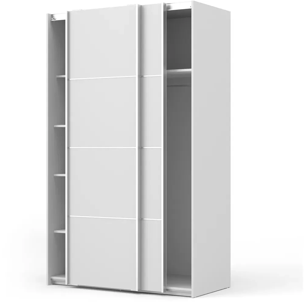 Florence Verona 2 Door Sliding Wardrobe - White