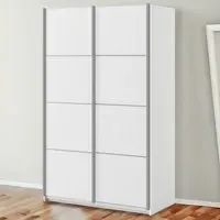 Florence Verona 2 Door Sliding Wardrobe - White