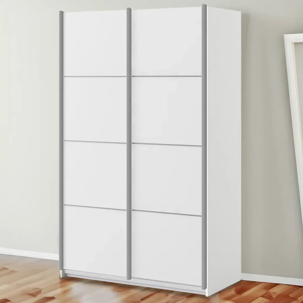 Florence Verona 2 Door Sliding Wardrobe - White