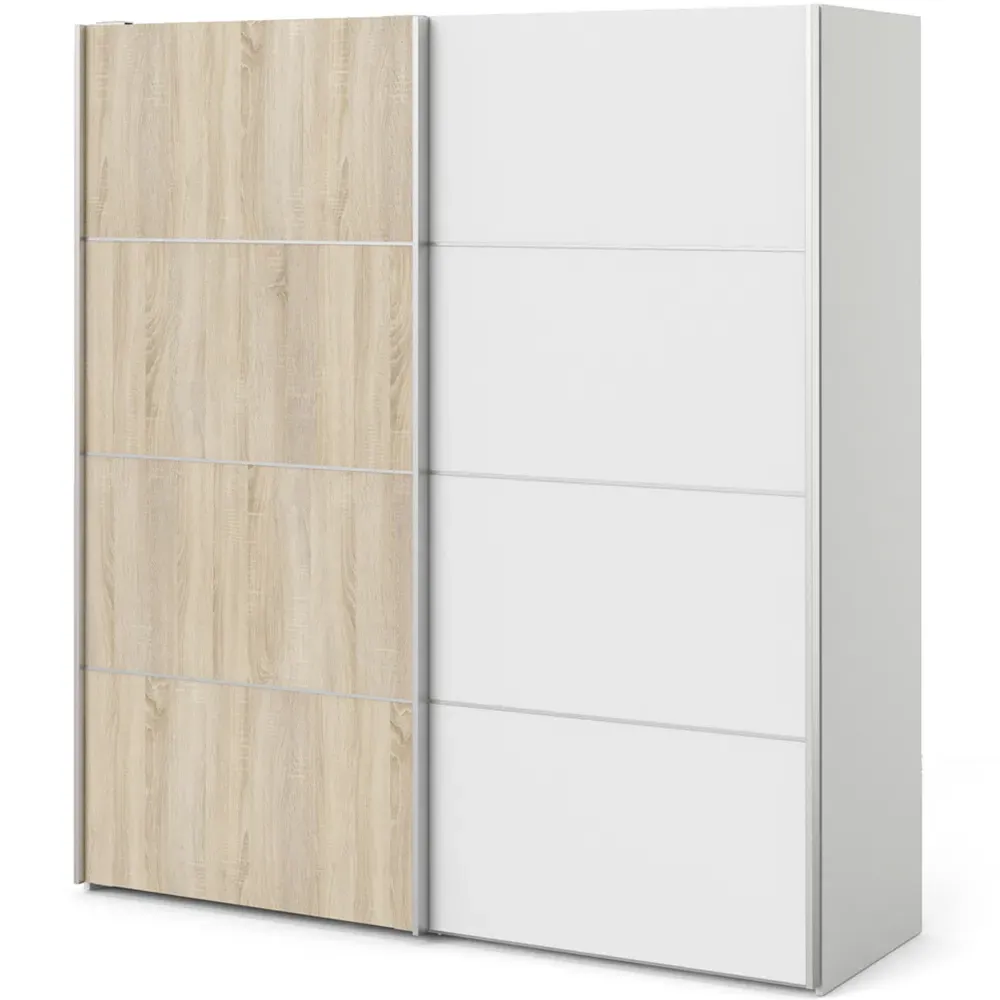Florence Verona 2 Door Sliding Wardrobe - White