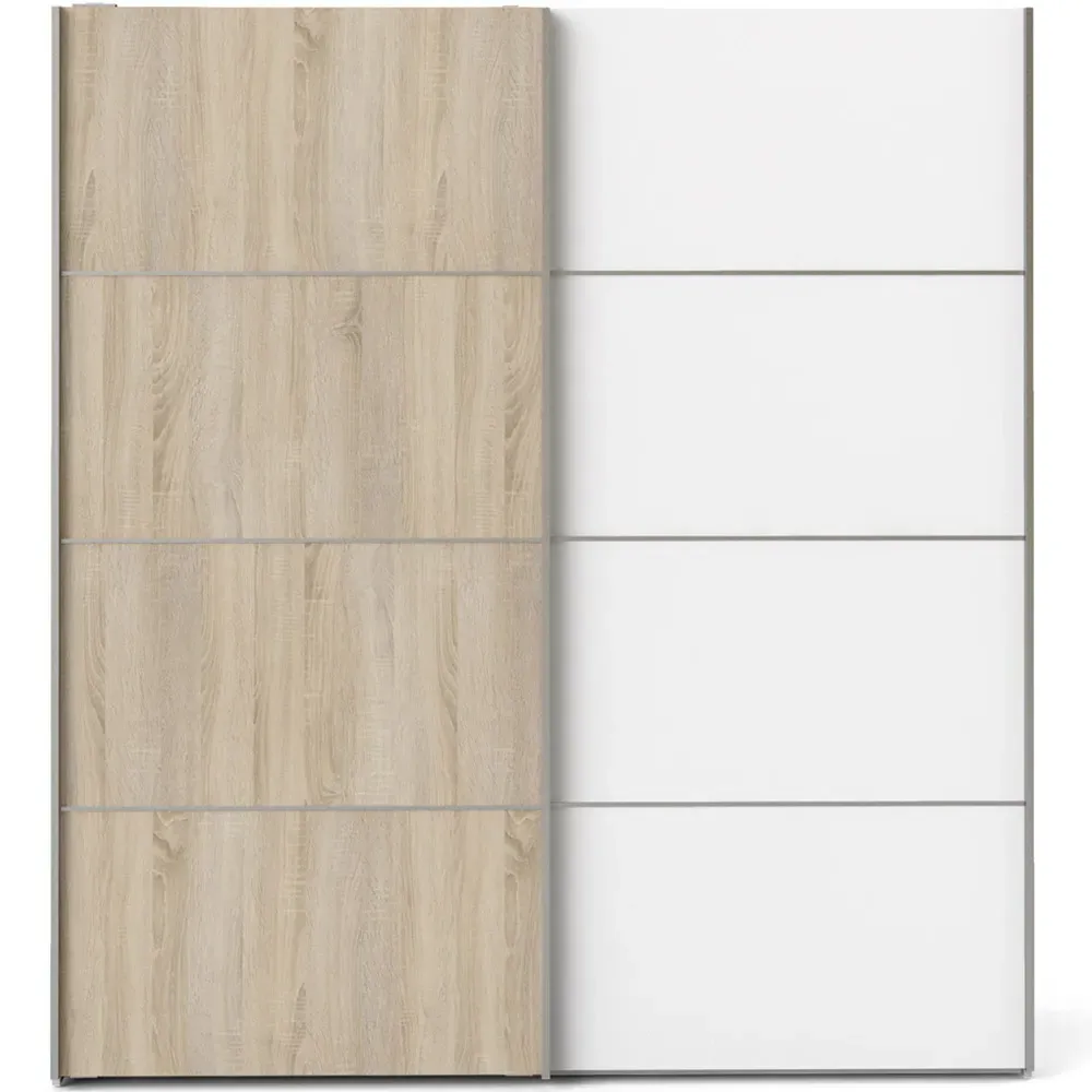 Florence Verona 2 Door Sliding Wardrobe - White