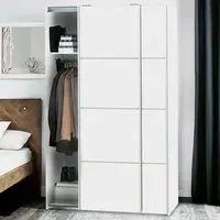 Florence Verona 2 Door Sliding Wardrobe - White