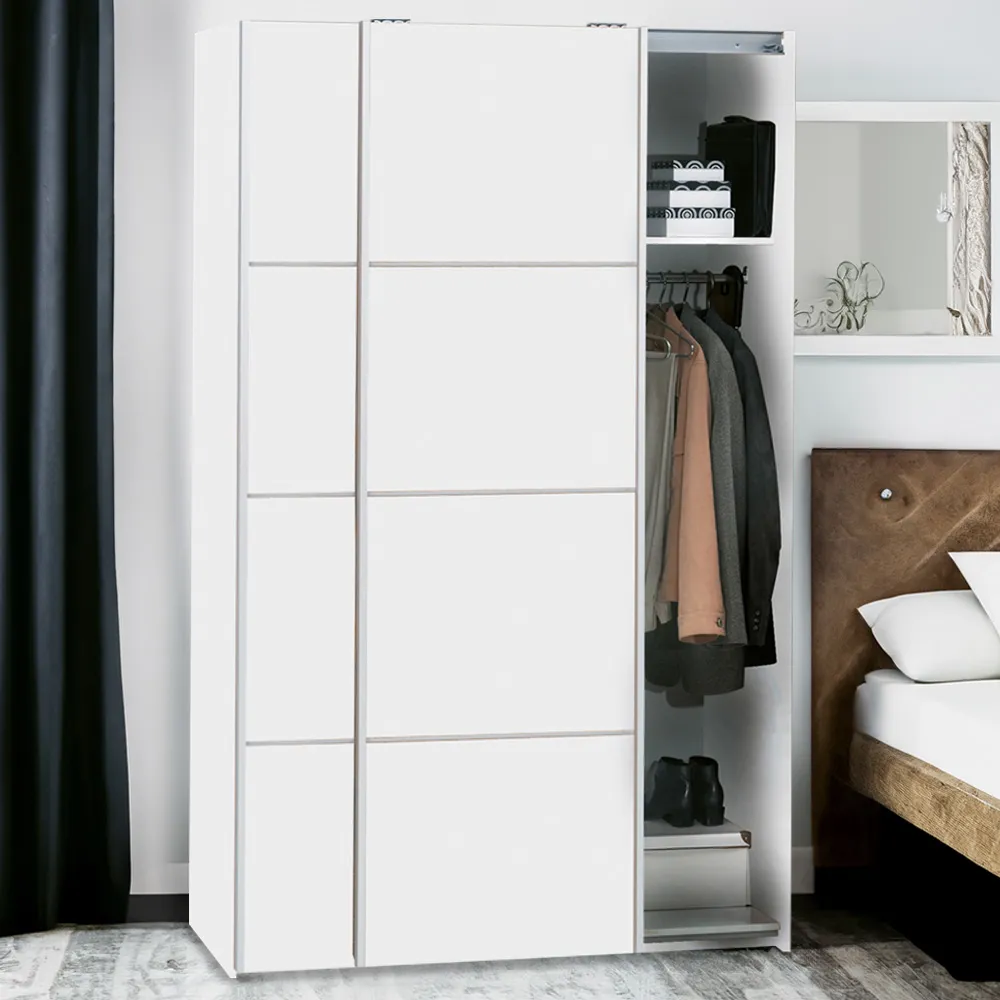 Florence Verona 2 Door Sliding Wardrobe - White image