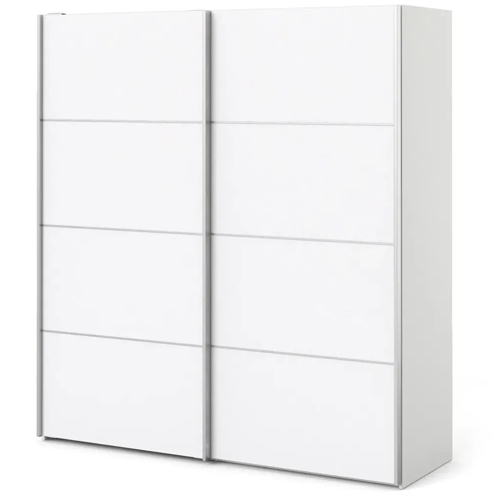 Florence Verona 2 Door Sliding Wardrobe - White