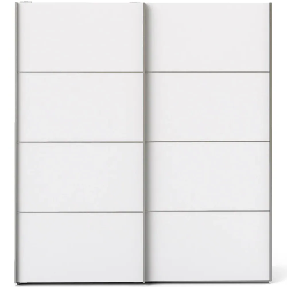 Florence Verona 2 Door Sliding Wardrobe - White