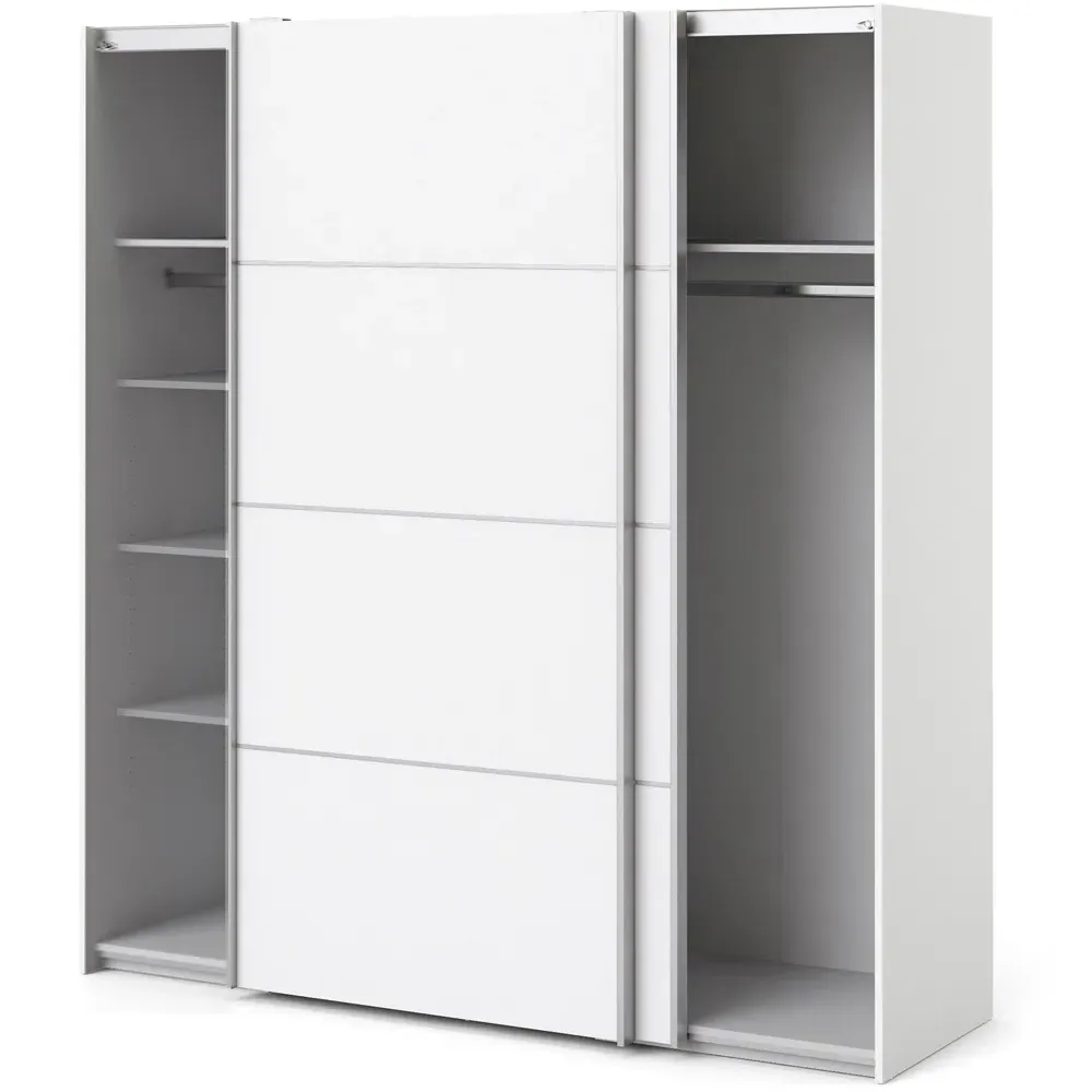 Florence Verona 2 Door Sliding Wardrobe - White