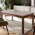 Florence Wensley 8 Seater Extendable Dining Table - Light Grey, Oak