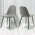 Florence Wilma Set of 4 Dining Chairs - Light Grey