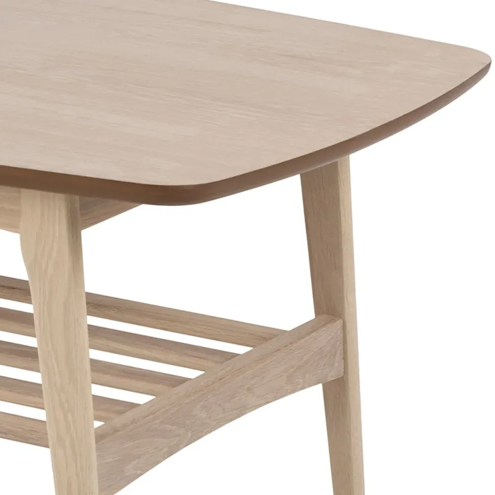 Florence Woodstock Coffee Table - Brown, Oak