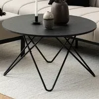 Florence Wyre Coffee Table - Black