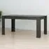 Florence Zingaro 4-Seater Extendable Dining Table - Black