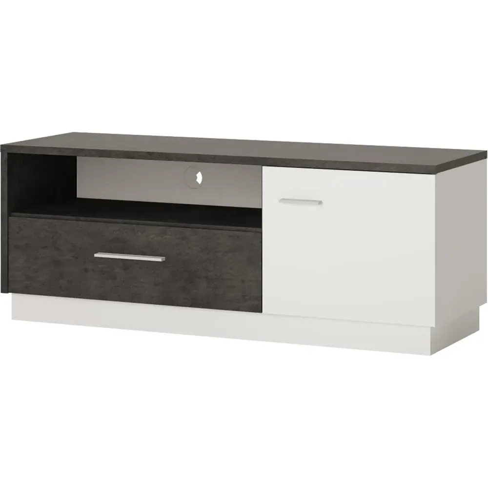 Florence Zingaro TV Unit with Storage - Grey