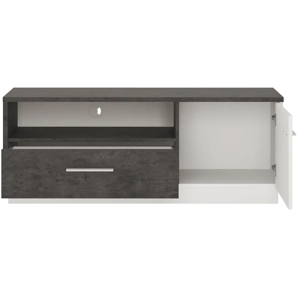 Florence Zingaro TV Unit with Storage - Grey