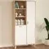 Ikast 2 Door Cabinet - White, Brown