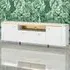 Lazio 2 Door Single Drawer TV Cabinet - Alpine White