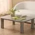 Solano Rectangular Coffee Table - Grey, Marble