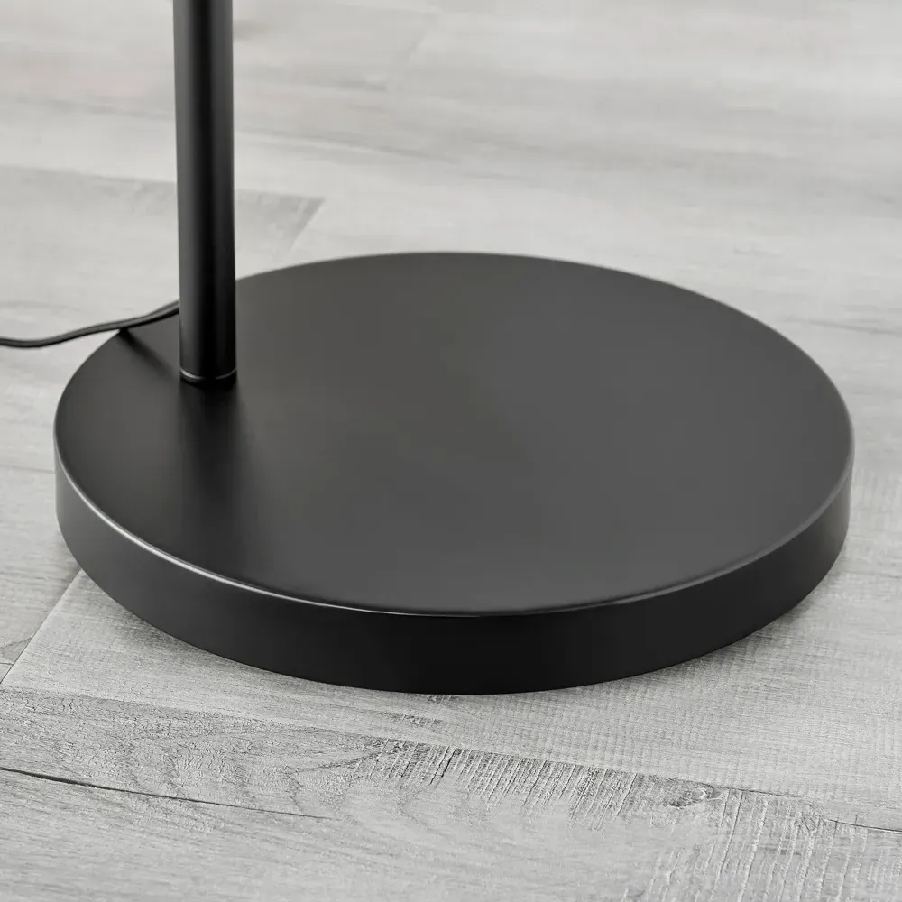 Adelaide Arc Floor Lamp - Black, Metal