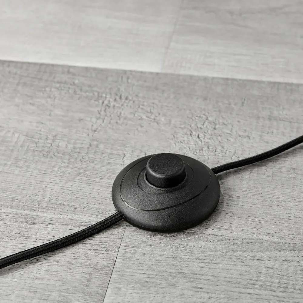 Adelaide Arc Floor Lamp - Black, Metal