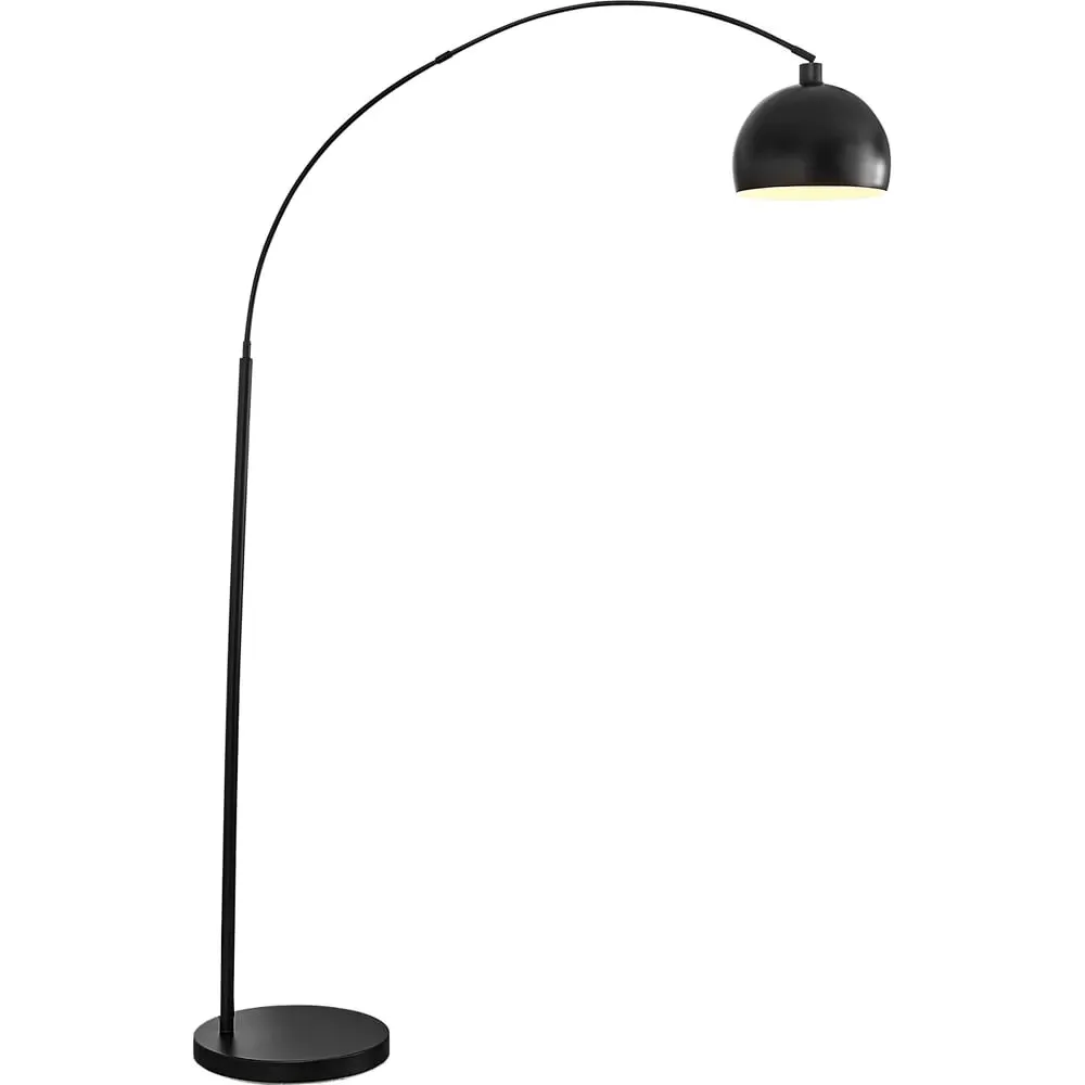 Adelaide Arc Floor Lamp - Black, Metal image